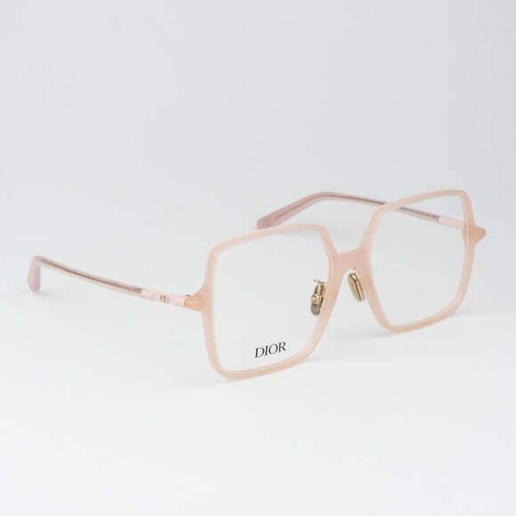 Dior MINI CD Women Eyeglasses Pink Square MINI CD O S7F 4000 BRAND NEW - Picture 3 of 9